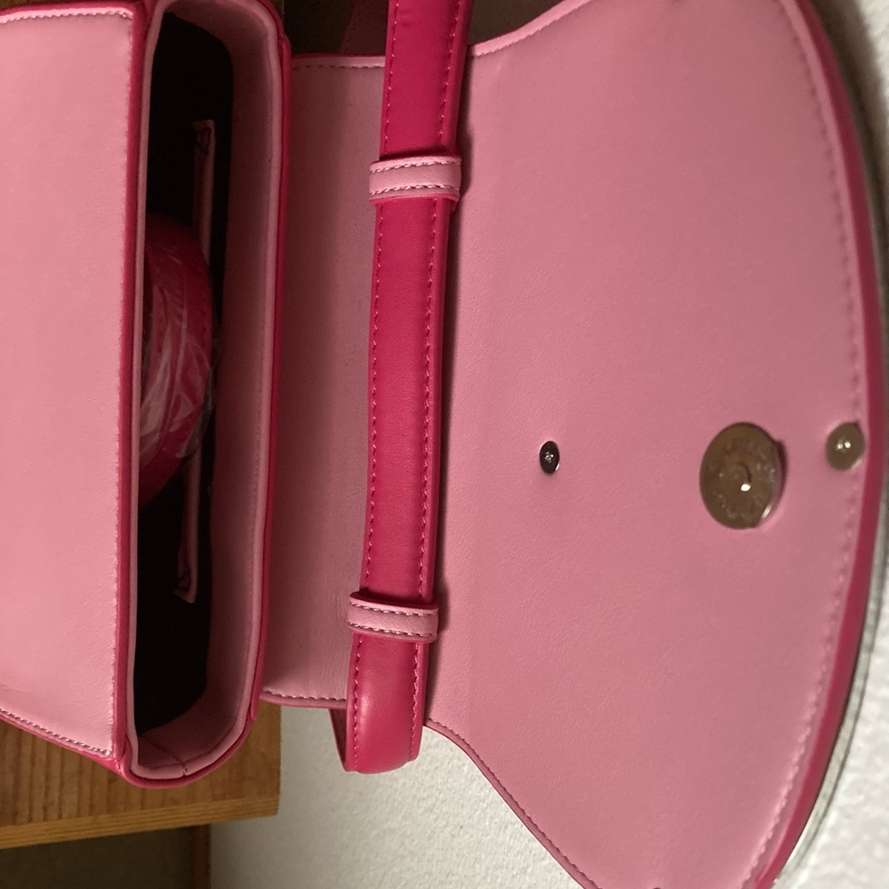 Diesel Pink And Red Designer Women's Bag View 2